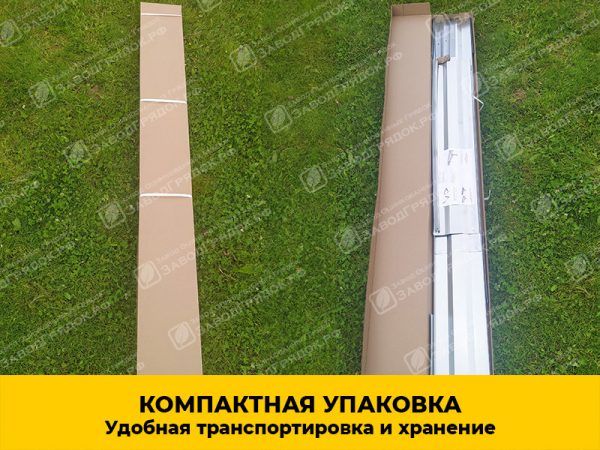 Грядка «Усиленная» оцинкованная (высота 20 см) — изображение 7